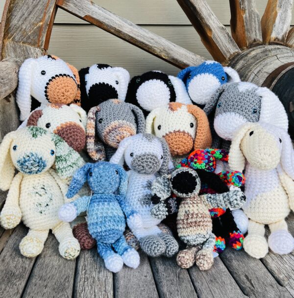 Crocheted Goats